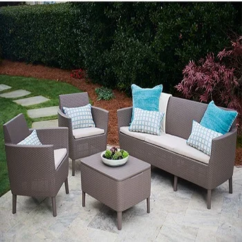 Baštenski set Salemo sa trosedom kapućno CU 238589-1